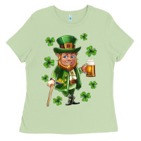 Matcha st patricks elf Ladies Tee - Neo Western