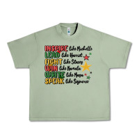 Oil Green black history malia Urban Heavy Tee - MaliasSmallBusiness