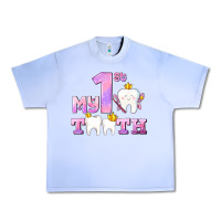 Grape Ice my first tooth with teeth for girls Urban Heavy Tee - AdoDesignShop