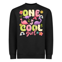 Black one cool girl Heavyweight Sweatshirt - MaliasSmallBusiness