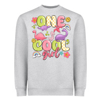 Heather Grey one cool girl Heavyweight Sweatshirt - MaliasSmallBusiness
