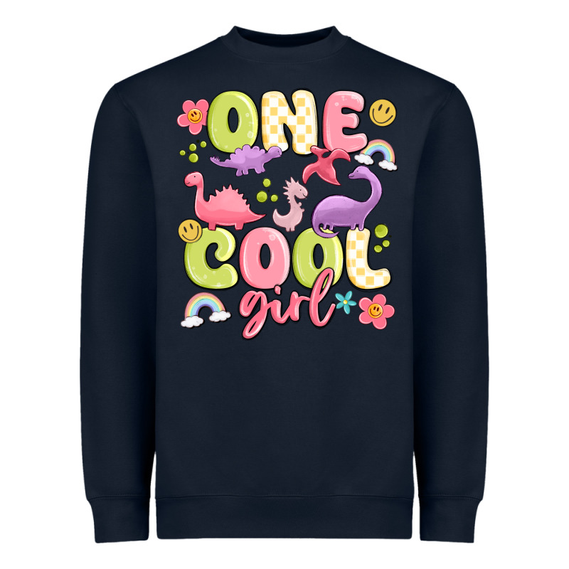 One Cool Girl Heavyweight Sweatshirt by MaliasSmallBusiness | Teevron