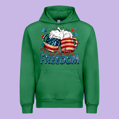 Tastes Like Freedom Urban Hoodie Designed By Fadigitalartstudio