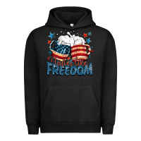 Pigment Black Tastes like freedom Urban Hoodie - FaDigitalArtStudio