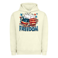 Pigment Pistachio Tastes like freedom Urban Hoodie - FaDigitalArtStudio