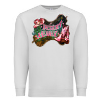Dove Grey Desert dreamer Cowgirl boots hat Premium Sweatshirt - HowdyJamesFarm