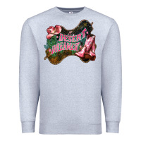 Heather Grey Desert dreamer Cowgirl boots hat Premium Sweatshirt - HowdyJamesFarm