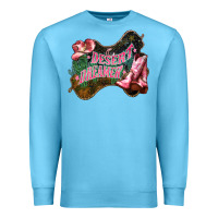 Ocean Blue Desert dreamer Cowgirl boots hat Premium Sweatshirt - HowdyJamesFarm