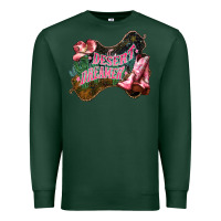 Sports Green Desert dreamer Cowgirl boots hat Premium Sweatshirt - HowdyJamesFarm