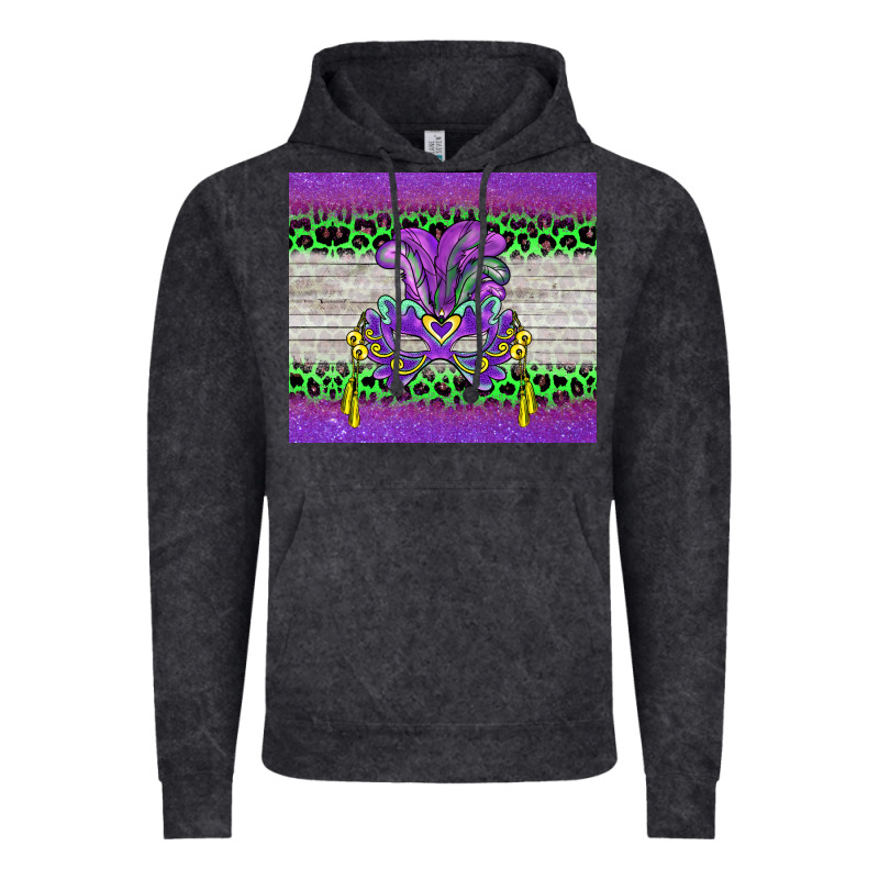 Mardi Gras  Mask Vintage Hoodie by BarkalooDesign | Teevron