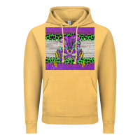 Vintage Mustard mardi gras  mask Vintage Hoodie - BarkalooDesign
