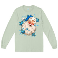 Matcha winter christmas santa claus Long Sleeve Tee - MaliasSmallBusiness