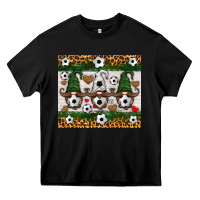 Black soccer gnome Heavy Core Tee - HRA Design Shop