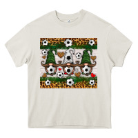 Cream soccer gnome Heavy Core Tee - HRA Design Shop