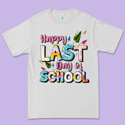 Happy Last Day Of School Premium Tee Designed By Jahusdesignshop