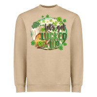 Mushroom let's get lucked up Heavyweight Sweatshirt - MaliasSmallBusiness