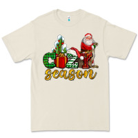 Bone cozy season with santa christmas tree cactus and gift Premium Tee - AdoDesignShop