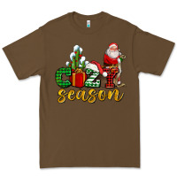 Cacao cozy season with santa christmas tree cactus and gift Premium Tee - AdoDesignShop