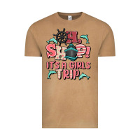 Vintage Camel oh ship it's a girls trip Vintage Tee - MaliasSmallBusiness
