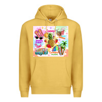 Antique Gold summer beach Premium Hoodie - TumblerDesignByShophia
