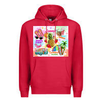Cardinal summer beach Premium Hoodie - TumblerDesignByShophia