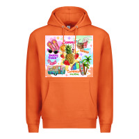 Carrot summer beach Premium Hoodie - TumblerDesignByShophia