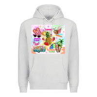 Dove Grey summer beach Premium Hoodie - TumblerDesignByShophia