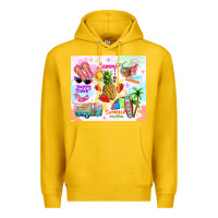 Lemon summer beach Premium Hoodie - TumblerDesignByShophia