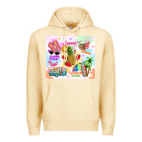 Pina Colada summer beach Premium Hoodie - TumblerDesignByShophia