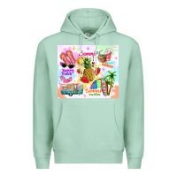 Seafoam summer beach Premium Hoodie - TumblerDesignByShophia