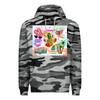 Slate Camo summer beach Premium Hoodie - TumblerDesignByShophia