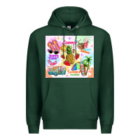 Sports Green summer beach Premium Hoodie - TumblerDesignByShophia