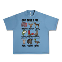 Pebble Blue god says i am hunting Urban Heavy Tee - MaliasSmallBusiness