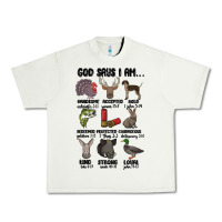 Pistachio god says i am hunting Urban Heavy Tee - MaliasSmallBusiness