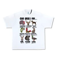 White god says i am hunting Urban Heavy Tee - MaliasSmallBusiness