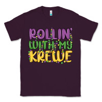 Plum rollin with my krewe Classic Tee - MaliasSmallBusiness