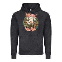 Vintage Black western llama and roses Vintage Hoodie - LillyAllenDesigns