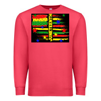 Cardinal juneteenth american flag Premium Sweatshirt - TumblerDesignByShophia