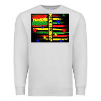Dove Grey juneteenth american flag Premium Sweatshirt - TumblerDesignByShophia