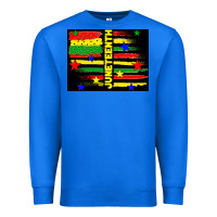 True Royal juneteenth american flag Premium Sweatshirt - TumblerDesignByShophia