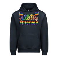 Navy lgbtq friendly pride Urban Hoodie - FaDigitalArtStudio