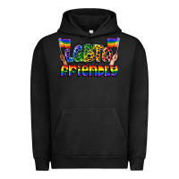 Pigment Black lgbtq friendly pride Urban Hoodie - FaDigitalArtStudio