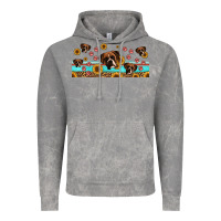 Cloud Rock western boxer dogs Vintage Hoodie - Jasminsmagicworld