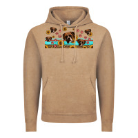 Vintage Coffee western boxer dogs Vintage Hoodie - Jasminsmagicworld