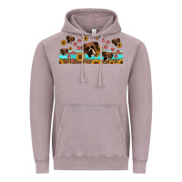 Vintage Zinc western boxer dogs Vintage Hoodie - Jasminsmagicworld