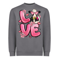 Storm love cow valentine's day Heavyweight Sweatshirt - MaliasSmallBusiness