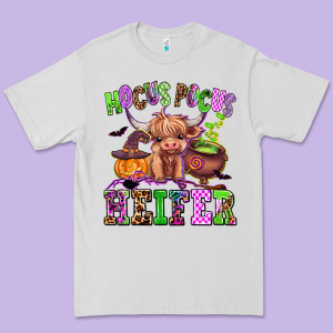 Hocus Pocus Heifer Premium Tee Designed By Adodesignshop