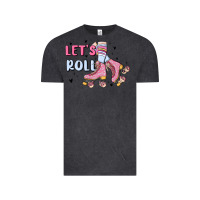 Vintage Black let's roll Vintage Tee - MaliasSmallBusiness