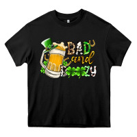 Black bad and boozy Heavy Core Tee - RacoonDesign