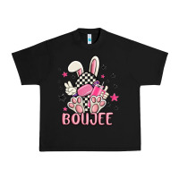 Black boujee checkered easter bunny egg trending Urban Heavy Tee - MaliasSmallBusiness